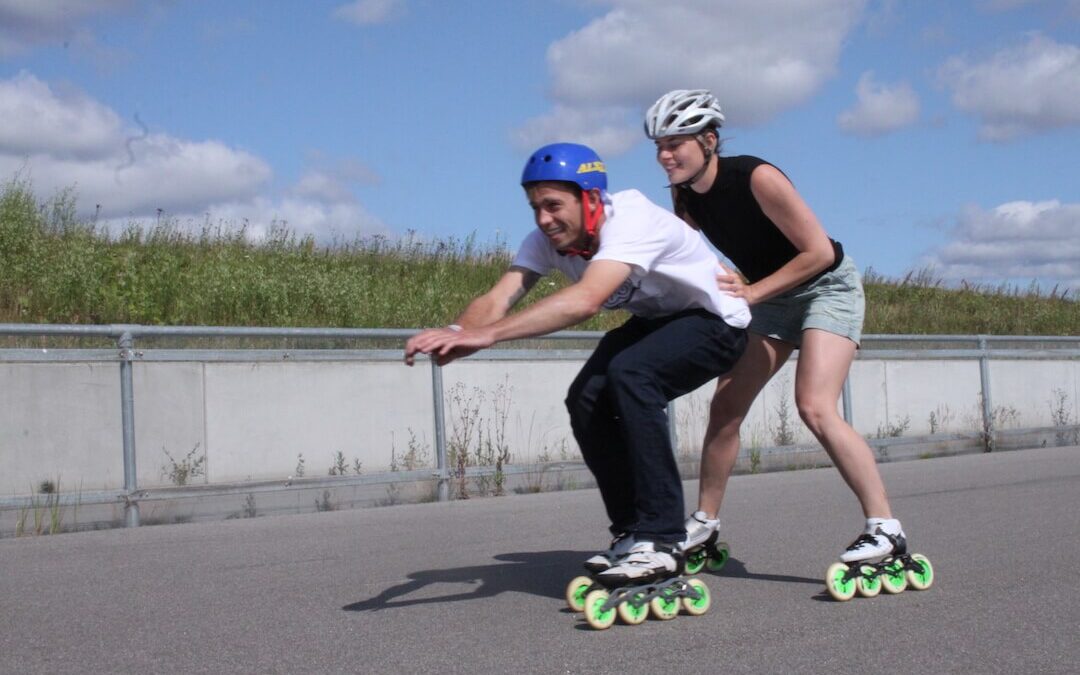 Instruktørtræning med landsholdet i speedskating