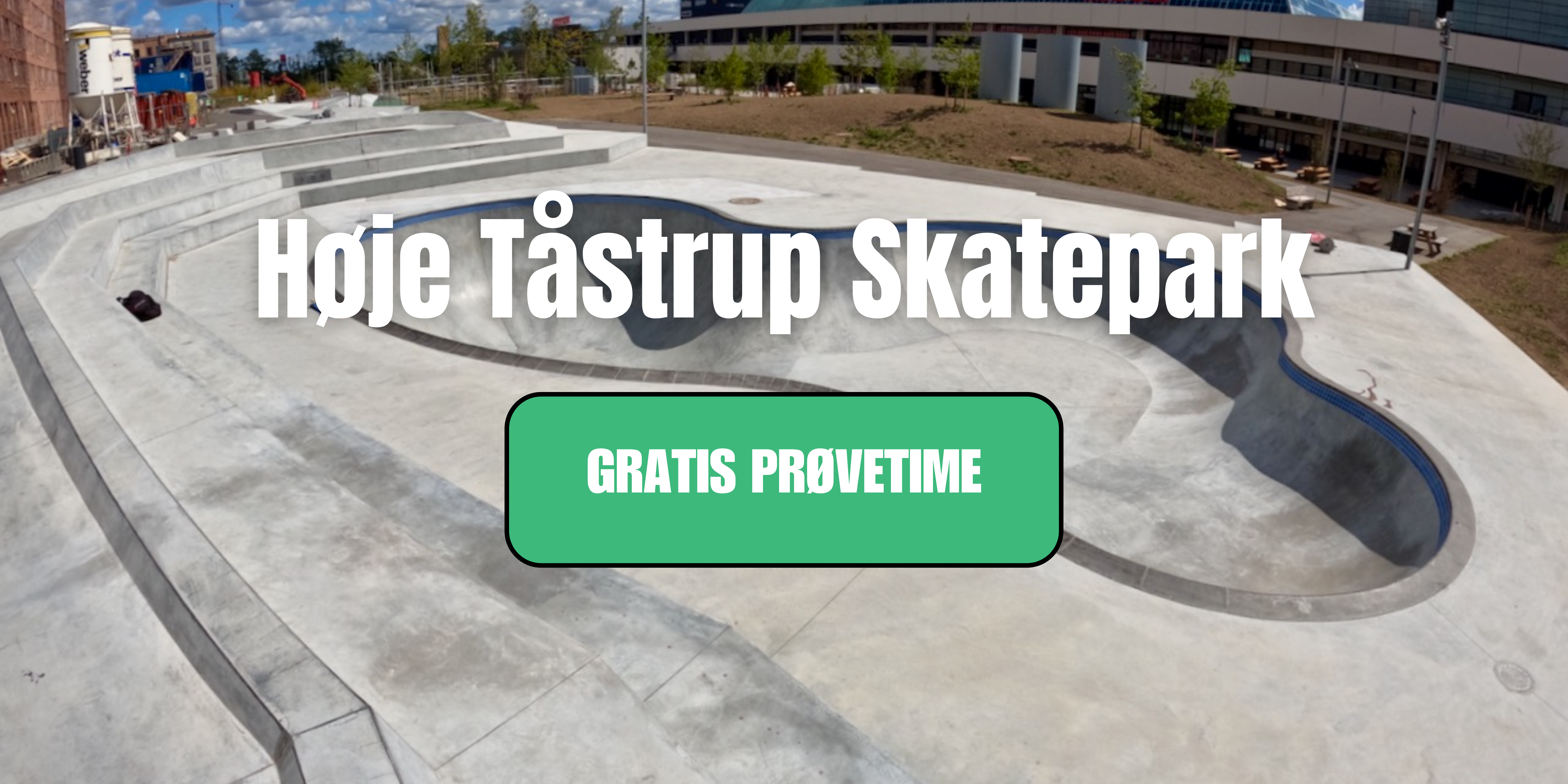 Gratis prøvetime til skateundervisning i Høje tåstrup skatepark